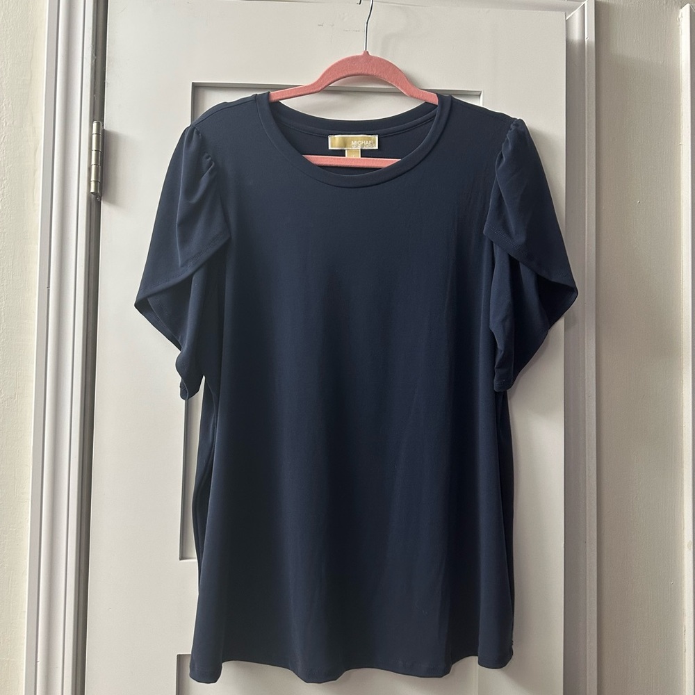 Michael Kors Navy Blue Women's Top